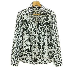BANANA REPUBLIC Black And White Printed Shirt